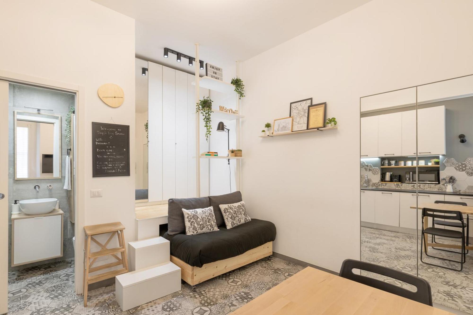 Tiny & Tidy Studio In The Key Area Of Mailand Exterior foto